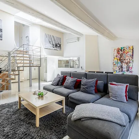 Apartment Mey T3 - Magnifique Loft 3 Pieces A 50m Du Vieux Port Et Des Plages Cannes